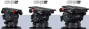 Sachtler premieres Cine, his new family of fluid heads aimed at the seventh art
