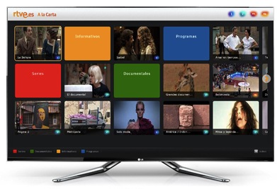 Más de 2,2 millones de españoles consumen ya diariamente televisión a ...