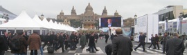 Tres pantallas convergen en el Mobile World Congress