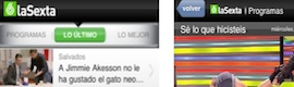 LaSexta, en directo y bajo demanda, ahora también en iPhone 