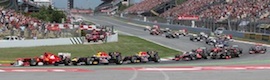 Unitecnic participó en la producción Full HD del Gran Premio de España de F1