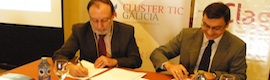 Cluster TIC Galicia y Clúster Audiovisual Galego firman un convenio de colaboración