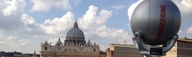 The RAI “monitors” the Vatican with a Camera Corps Q-Ball