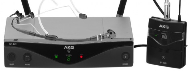 Nuevo sistema inalámbrico AKG WMS420, asequible y fácil de manejar