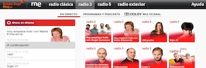 El nuevo Botón Rojo de RNE une las emisiones de radio e Internet en los televisores conectados