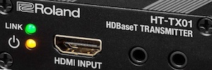 تقدم Roland أجهزة الإرسال والاستقبال الجديدة HDMI / HDBaseT 