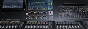 Roland lança novo console live M-5000, baseado na nova plataforma OHRCA