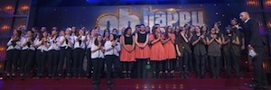 ‘Oh Happy Day!’, en TV3, empleó cuarenta sistemas inalámbricos de Shure