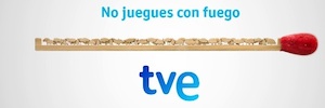 La campaña de TVE ‘No juegues con fuego’, Medalla de Plata en los Eurovision Connect Awards