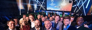 BT Sport には RT ソフトウェアによる拡張現実が組み込まれています