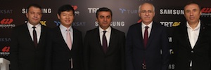 Mediapro produjo el primer partido de fútbol en 4K de Turquía para el canal público TRT