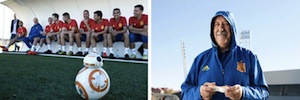 Movistar estrena nuevo spot protagonizado por la Selección Española de Fútbol y BB8
