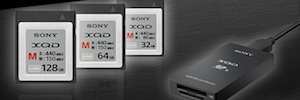 Sony presenta nuevas tarjetas XQD y SD y el primer lector de tarjetas XQD/SD del mundo