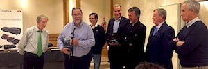 La AEC premia a Sergi Ovide por su decidido apoyo a la industria del cine y la televisión