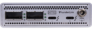 ATTO demuestra en IBC conectividad Thunderbolt 3 a 32Gb para entornos 4K