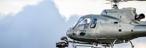 Ovide y la compañía de helicópteros Coyotair presentarán el sistema geoestabilizado Shotover F1