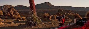 El Teide, gracias al timelapse, como antes nunca se había visto