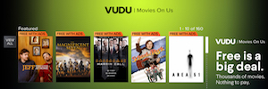 Ooyala potencia el nuevo servicio gratuito de streaming de Vudu, Vudu Movies on Us