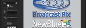 Broadcast Pix introduce NewBlue Motion CG en sus centros de producción integrados