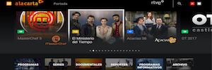 Televisión Española renueva su servicio «A la Carta», ahora más moderno e intuitivo