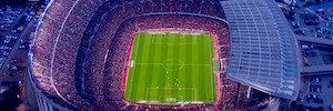 Telefónica y el FC Barcelona convierten el Camp Nou en el primer estadio de Europa con cobertura 5G dedicada