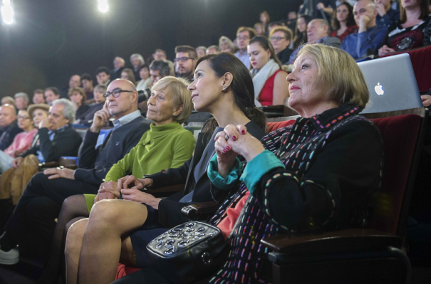 Homenaje a José Salcedo (Foto: Alberto Ortega - Cortesía de la Academia de Cine)