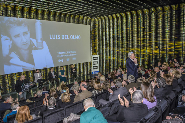 Luis del Olmo en la presentación de 'Imprescindibles'