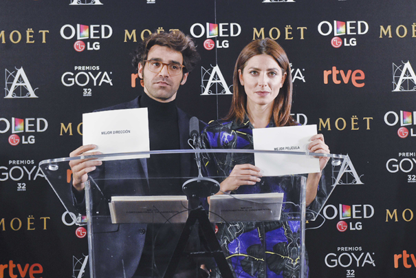 Lectura de nominados a los Goyas 2018 (Foto: Foto: Alberto Ortega – Cortesía de la Academia de Cine)