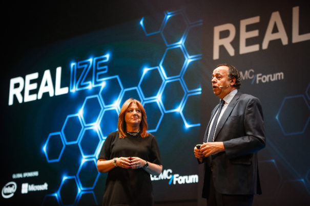 Ricardo Labarga e Isabel Reis en el Dell EMC Forum 2017