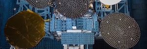 El satélite Hispasat 30W-6 llega a la base espacial de Cabo Cañaveral