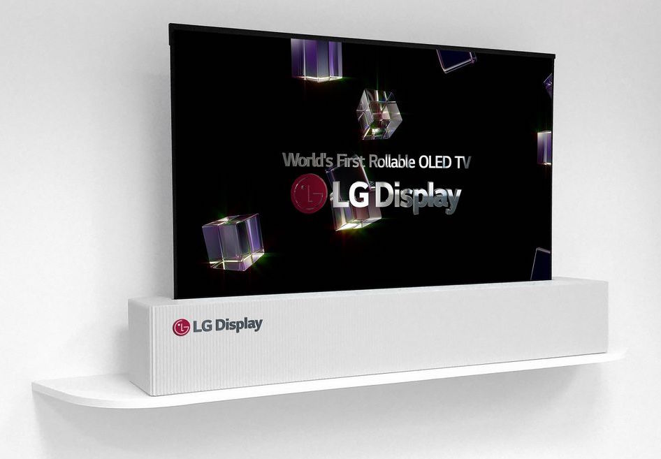 LG estrena en CES 2018 un prototipo de televisor OLED de 65 pulgadas  ¡enrollable!