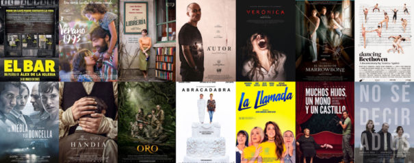 Películas finalistas Goyas 2018