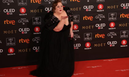 Alfombra roja Goyas 2018