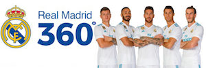 El Real Madrid, primer club de fútbol del mundo en lanzar un canal 360º y realidad virtual