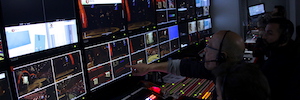 Televisión Española produced the Goya gala from two VAV Group mobile units