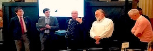 Fujifilm y la AEC reconocen en una cena homenaje la trayectoria de Jesús Escosa y Alejandro Oset