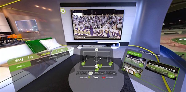 Mediapro produzirá a Liga de Futebol dos Emirados Árabes Unidos em realidade virtual