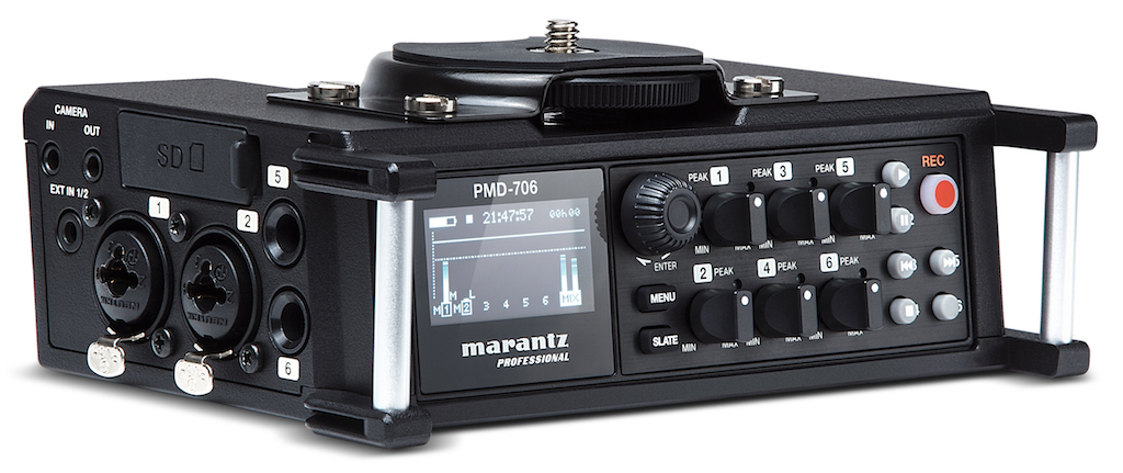Regularmente Garganta ramo de flores Marantz presenta el grabador profesional de 6 canales PMD-706 para cámaras  DSLR