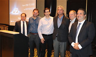 Jordi Utiel, Roi Neira, Juan Varcarcel, Doug Wynn, Nicholas Morgan y Roberto Duif