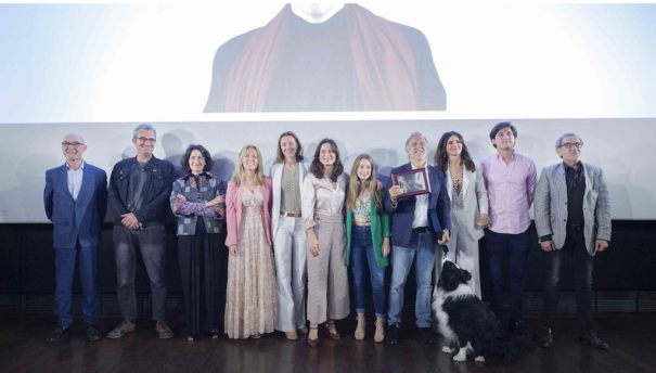 Paco Arango y la Fundación Aladina reciben el Premio González Sinde 2018 (Foto: Alberto Ortega / Academia de Cine)