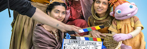 Más de 80 profesionales participan en el rodaje de la película ‘Lunnis de Leyenda’