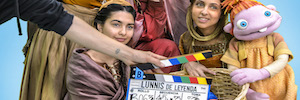 Más de 80 profesionales participan en el rodaje de la película ‘Lunnis de Leyenda’
