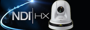 Panasonic ofrece ya la tecnología NDI HX en toda su línea de cámaras remotas