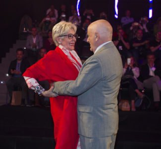 Concha Velasco y Fernando Navarrete en los Premios Panorama 2018