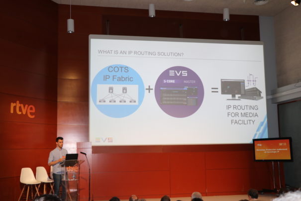 EVS en la Jornada 'Producción audiovisual en tecnología IP' de RTVE