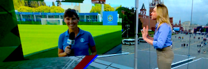 Globo Tv mejora la cobertura de la Copa del Mundo con realidad aumentada
