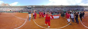 Rafa Nadal, en realidad virtual 360 en el Observatorio VR de Málaga