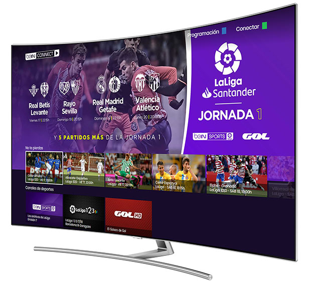 Samsung y BeIN renuevan su acuerdo de para ofrecer partidos 4K en exclusiva la próxima temporada