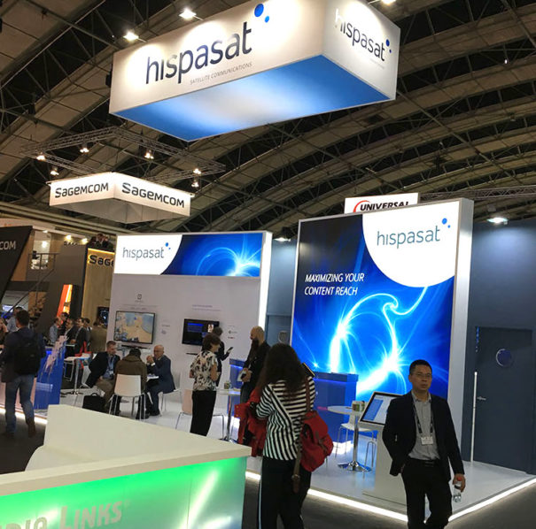 Hispasat en IBC 2018