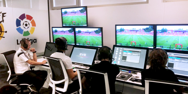 VAR con Xeebra de Evs en LaLiga